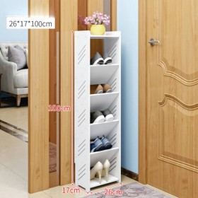 Kệ Giày 5 Tầng Size 26x17x100