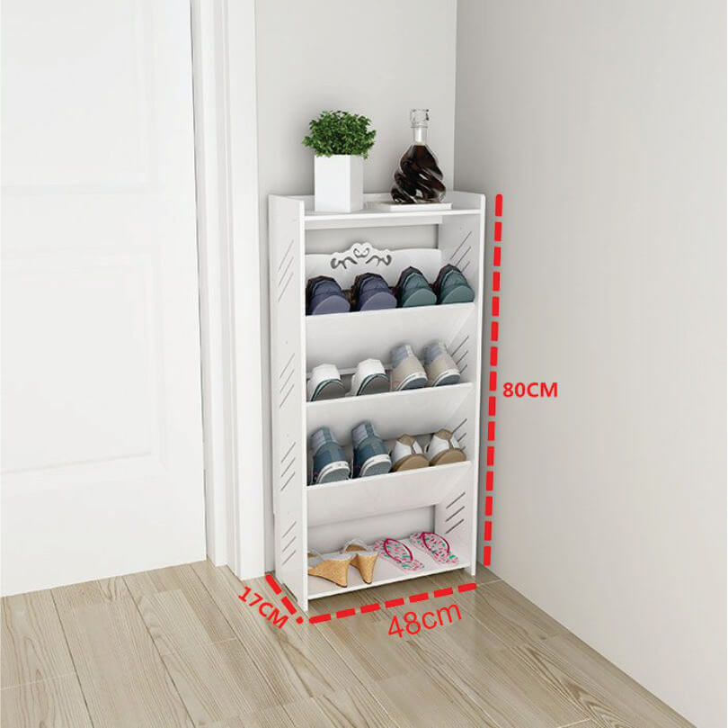 Kệ Giày 4 Tầng Size 48x17x80