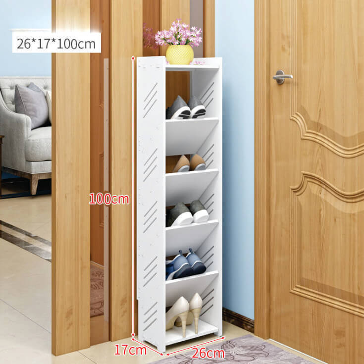 Kệ Giày 5 Tầng Size 26x17x100